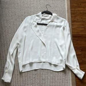 Aritzia babaton silk blouse